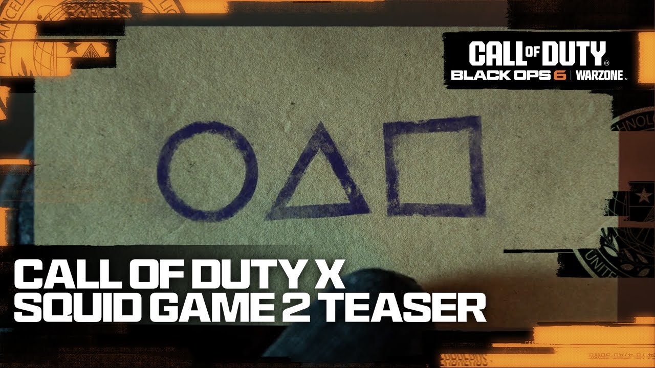 Call of Duty x Squid Game Teaser | Call of Duty: Warzone & Black Ops 6 - YouTube
