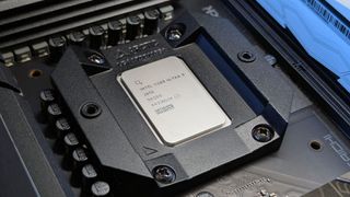 Intel Core Ultra 9 285K in ASRock Z890 Taichi motherboard with Arctic cooler mount